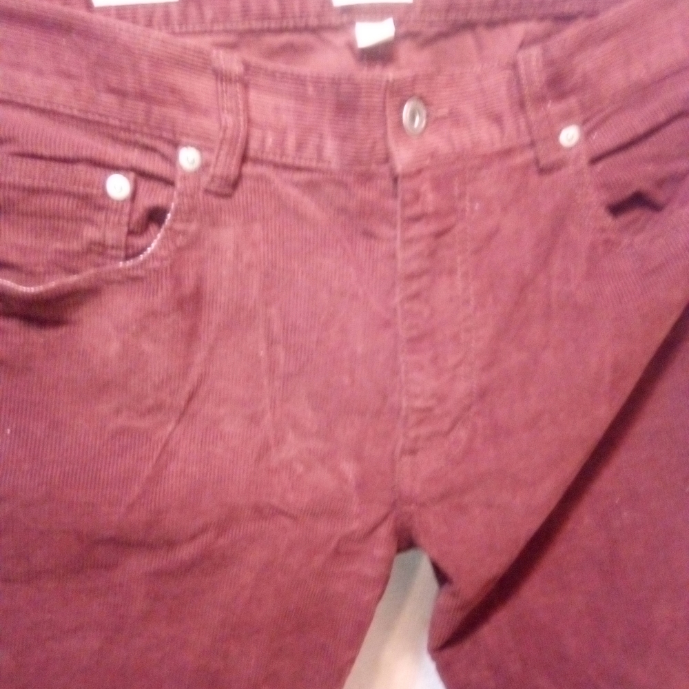 J. Crew Men's Corduroy Jeans - Deep Red